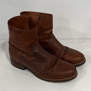 Ariat Western Cowboy Zip Ankle Boots 9.5D
